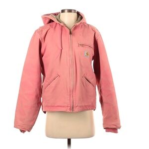 Pink Carhartt Sherpa Lined Jacket